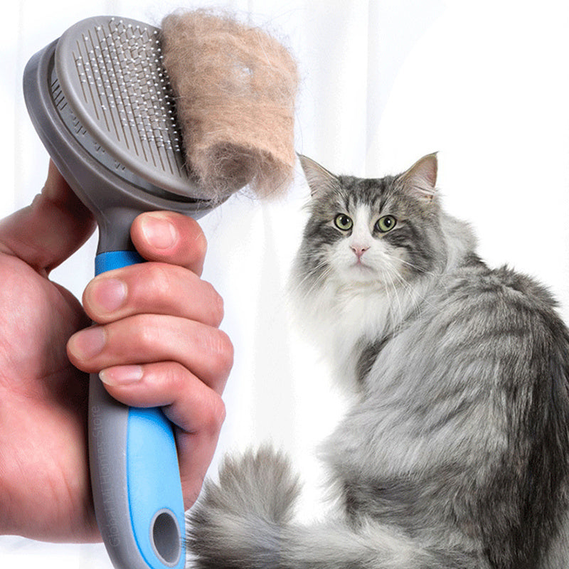 Pet Steel Needle Brush – Say Goodbye to Knots Comfortably
