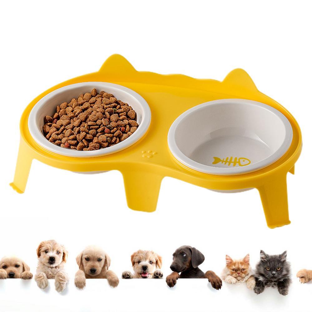 Tilting Pet Bowl Set – Cute & Comfortable