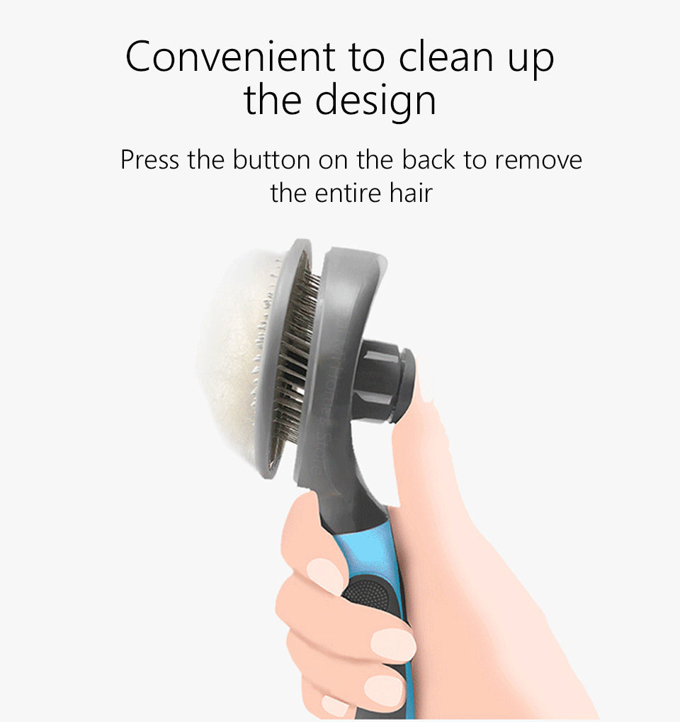 Pet Steel Needle Brush – Say Goodbye to Knots Comfortably